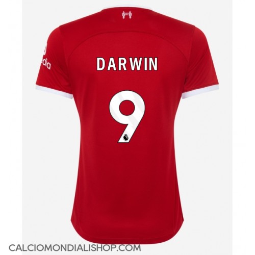 Maglie da calcio Liverpool Darwin Nunez #9 Prima Maglia Femminile 2023-24 Manica Corta